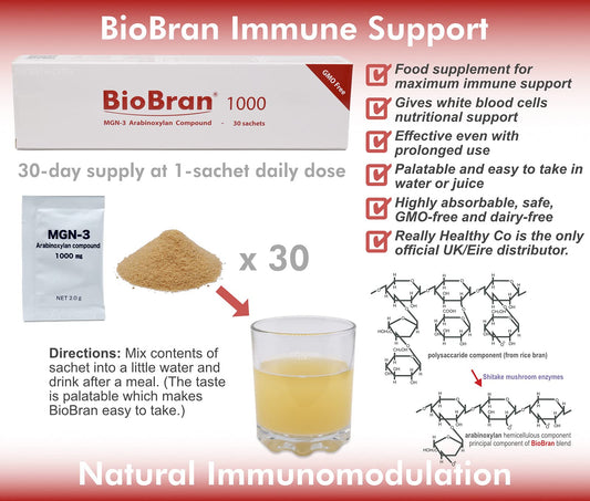 BioBran MGN-3 - 30 - 1000mg Sachets - Immune System Support