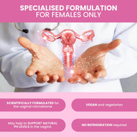 Natures Zest Probiotics for Women - 50 Billion CFU -120 Vegan Caps for Gut Health & Intimate Flora Probiotics Complex + Prebiotics enriched with Cranberry Extract, Lactobacillus Reuteri & Rhamnosus- 4 Month Supply