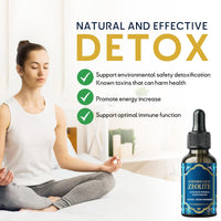 Anogol Zeolite Detox for Adults, Gentle Heavy Metal Detox, 60 ml Zeolite Drops with Chlorella, Methyl Vitamins B12 and D3, Boosting Energy and Focus, Supports Digestive and Immune Health, N1