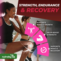 NUTRABYTES Bovine Collagen Powder 10000mg | Grass Fed Hydrolysed Collagen Peptides Type 1 & 3 | Unflavoured | Skin Hair Nails | 19 Amino Acids | Kosher Halal Certified | Women & Men | 30 Day Supply