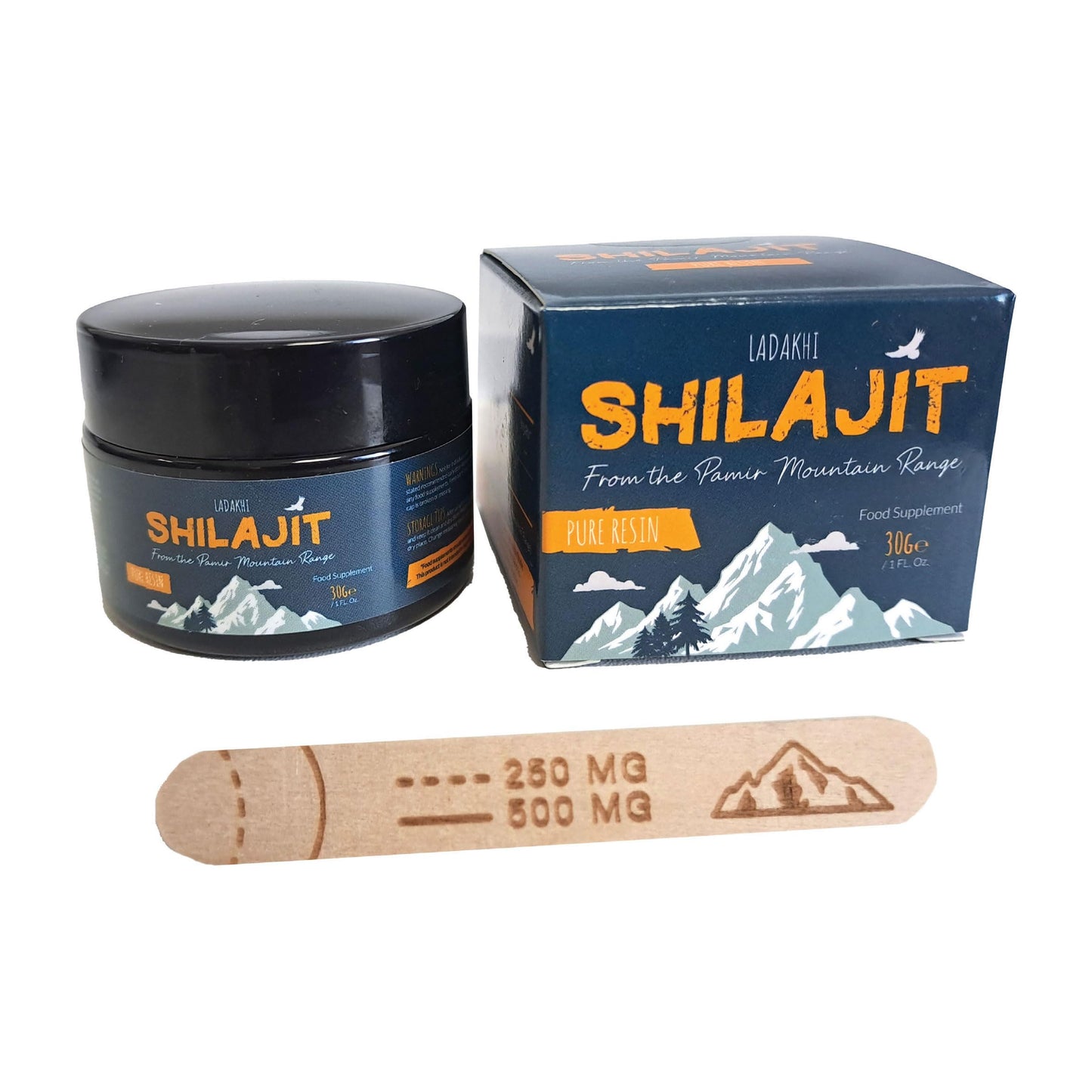 Inc Products Shilajit Resin from The Pamir Mountain Range/Pure Stong Shilajit Resin Rich with Minerals and Fulvic Acid to Boost The Immune System / 100% Pure Himalayan Shilajit