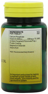 Health Plus E500 Vitamin E Supplement - 30 Tablets