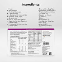 Lashfactor Biotin Supplement for Lash & Brow Hair Growth – Vegan Biotin Supplement for Fuller, Healthier Lashes & Brows - Enriched with Essential Vitamins & Minerals (1 Month Supply - 30 Tablets)