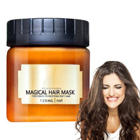 Keratin Hair Mask - Hair Root Restoration - Deep Conditioning Solution for Elastic, Lustrous, Soft Hair - Keratin Straightening Kit - 120ml