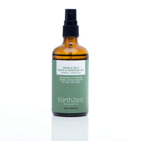 Earthzest Organics Body & Massage Oil by EarthZest Organics.100% Organic 100% Natural & Certified Vegan. Highly Concentrated & Long-Lasting for Soft, Supple, Deeply Moisturised Skin. 100ml Perfect Travel & Gift Size
