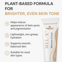 CAEMORA Melasma Cream | Fades Chloasma, Dark Spots & Uneven Skin Tone | Pigmentation | Protects Skin against Sunburn and Tanning