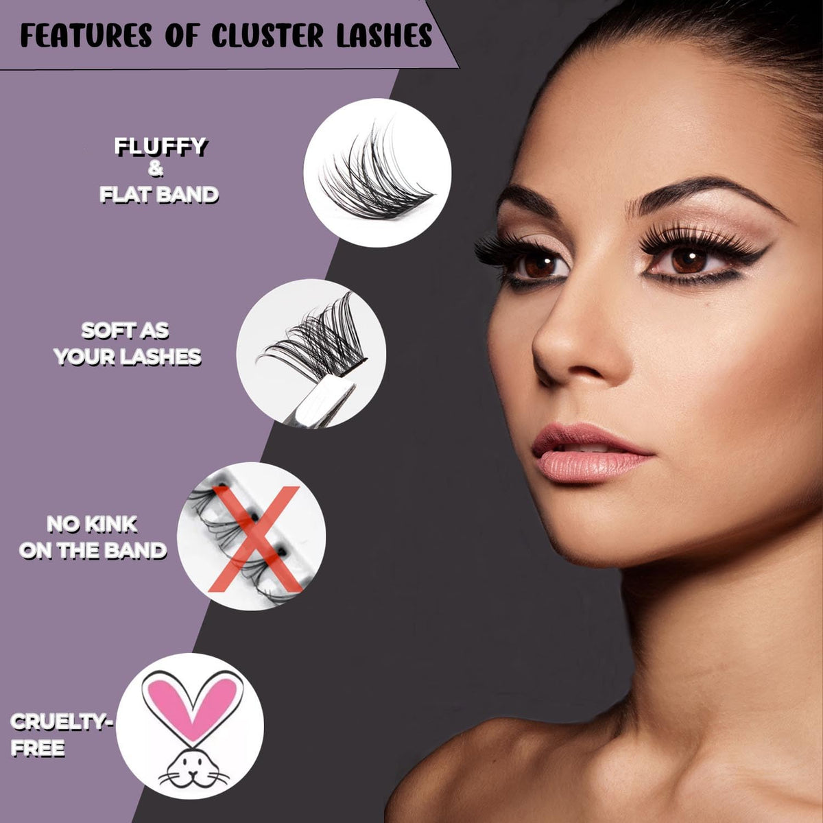 ocean pearl Ocean Pearl Cluster Lashes Kit 120PCS Lashes Individual Cluster 10-16mm DIY Lash Extension Kit Natural Eyelash Clusters Thin Band False Eyelashes Lash Clusters Kit with Bond and Seal-DM23