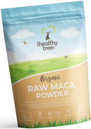 Organic Maca Powder by TheHealthyTree Company for Vegan Smoothies, Oats and Baking - High in Vitamin B2, Fibre, Iron and Calcium - Peruvian Raw Maca Root (250g)