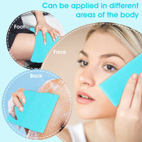 WLLHYF Exfoliating Cloth Nylon Japanese Scrub Shower Wash Cloth Body Shower Cleaning Multicolour Sponges Deep Clean Back Washer Spa Massage Bath Towel for Women Men