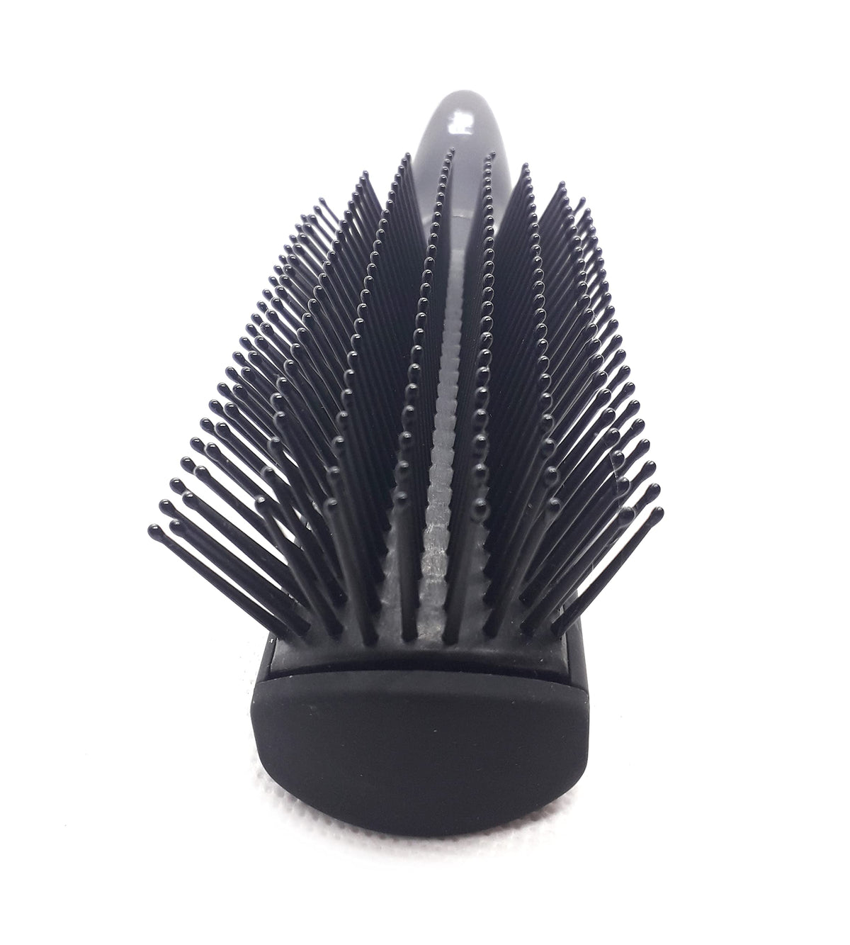 Flair Brush Flair Firm Bristle 9 Row Round Rubber Grip Styling Brush