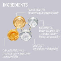 UPCIRCLE UpCircle Conditioner Crème with Plant Keratin + Panthenol – Gentle Formulation To Repair + Protect – Sweet Almond Oil + Shea Butter – Natural, Vegan + Cruelty-Free
