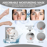 Allony Deep Collagen Anti Wrinkle Mask, Biodance Collagen Mask Overnight, Deep Collagen Overnight Mask, Deep Hydration, Firming and Repairing(4pcs)