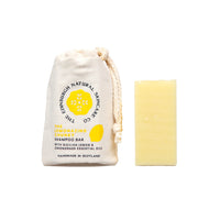 The Edinburgh Natural Skincare Company Ltd. Lemonazing Chunky Shampoo Bar | Nourishing & Cleansing | Soften Hair, Boost Blow | For Stronger & Shinier Hair | 100% Natural