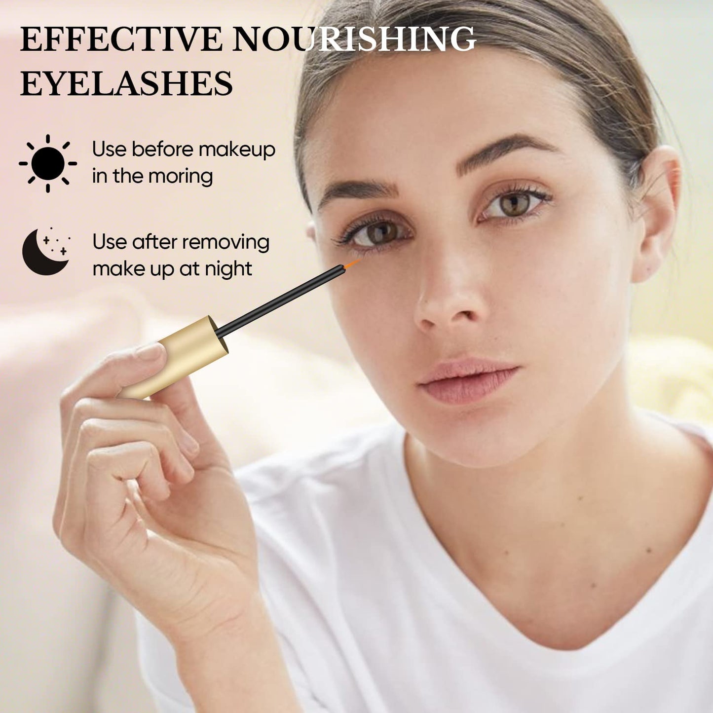 Libeauty Lash Serum, 2ml Eyelash Serum, Eyelash Growth Serum, Brow Growth Serum for Growth, Thickness, Fuller, Stronger