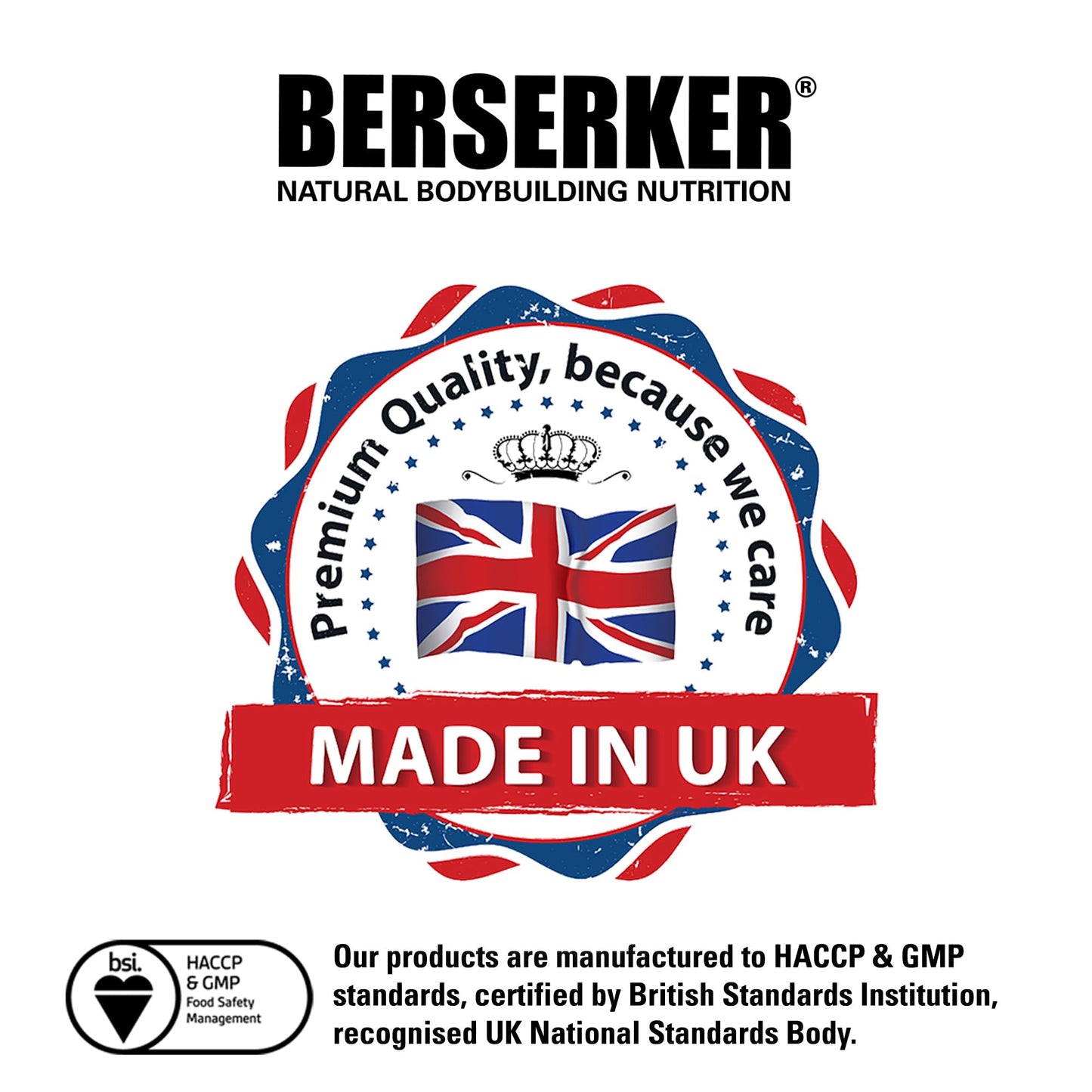 BERSERKER Supplements Berserker Desiccated Beef Liver Supplement 750mg per Capsule 120 Capsules, Un-defatted to Provide Full Absorption of Naturally Occurring Vitamins and Minerals Found in Beef Liver | Made in The UK