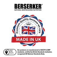 BERSERKER Supplements Berserker Desiccated Beef Liver Supplement 750mg per Capsule 500 Capsules, Un-defatted to Provide Full Absorption of Naturally Occurring Vitamins and Minerals Found in Beef Liver | Made in The UK