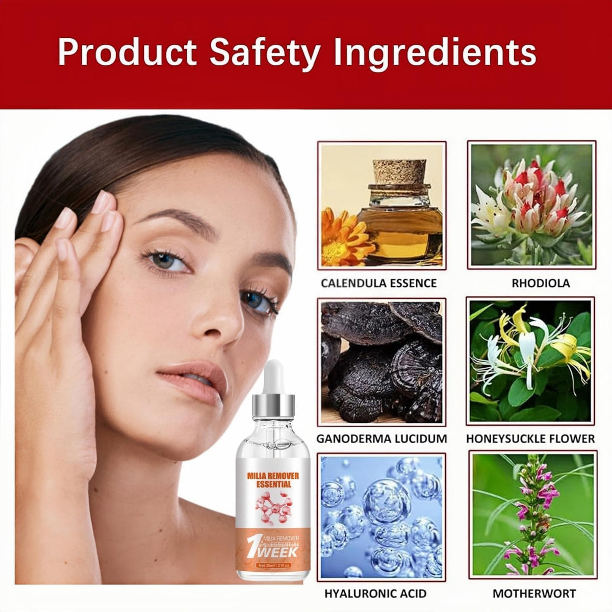 SEMECOMER Advanced Milia Remover Serum – Dual-Action Formula Soothes Milias, Dark Circles, Puffiness & Bags, Brightens & Tightens Under-Eye Area. Milia Removal Anti-Aging Treatment for Saggy Skin