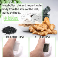 Bowasin Detox Foot Patches 30 Pcs Detox Foot Pads,Foot Detox Pads to Remove Toxins Deep Cleansing,100% Natural,for Stress Relief,Sleep Aid, Enhance Blood Circulation