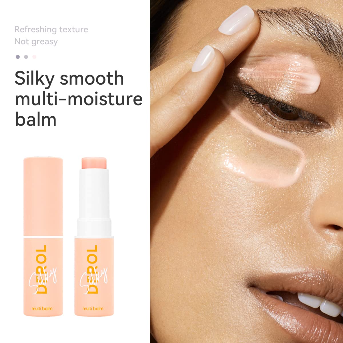 gcdat Collagen Multi Balm Stick Wrinkle Bounce Anti-wrinkle Moisturizing Multi Balm Hydrating Face Glow Moisturizer Face Eye Lip Neck Hair Skin Care, 7 g (Pack of 1)