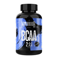 Warrior BCAA Capsules - 60 Caps - 1000mg - 2:1:1 Ratio; Pharmaceutical Grade Leucine, Isoleucine and Valine - Branched Chain Amino Acid