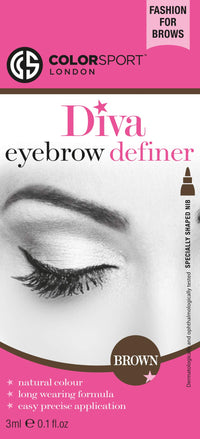 COLORSPORT DIVA Eyebrow Definer Dark Brown