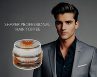 HB HAIRBOND UNITED KINGDOM Hairbond United Kingdom Shaper Professional Hair Toffee (100ml) mens premium hair wax STRONG HOLD and LOW SHINE