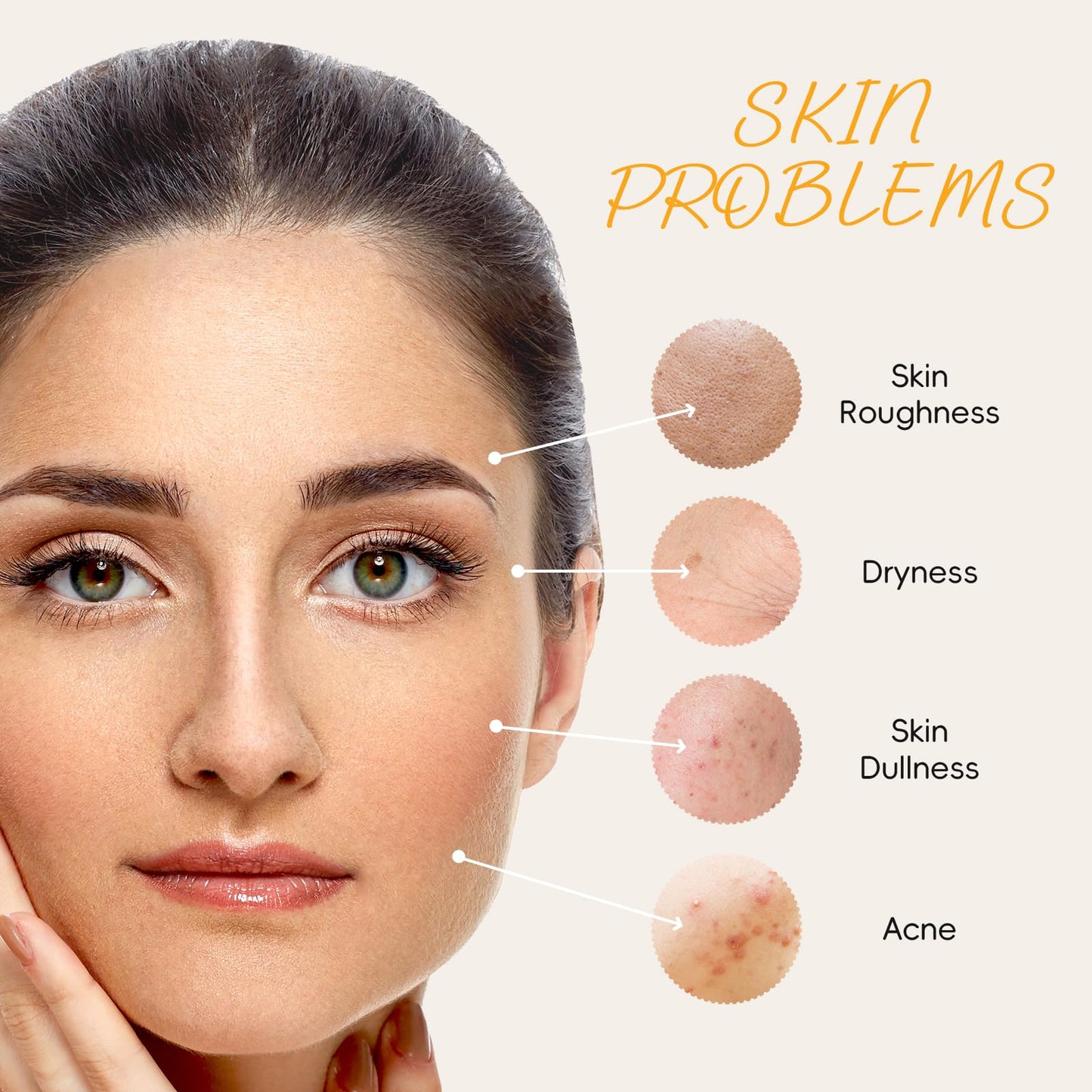 LAIKOU Skincare Set, Vitamin C Face Care Sets & Kits, Face Cream,Serum,Eye Cream,Handmade Soap & Sheet Masks, Hydrating, Brightening & Anti Aging for Radiant Skin Gift Set for Women Teenage Girls