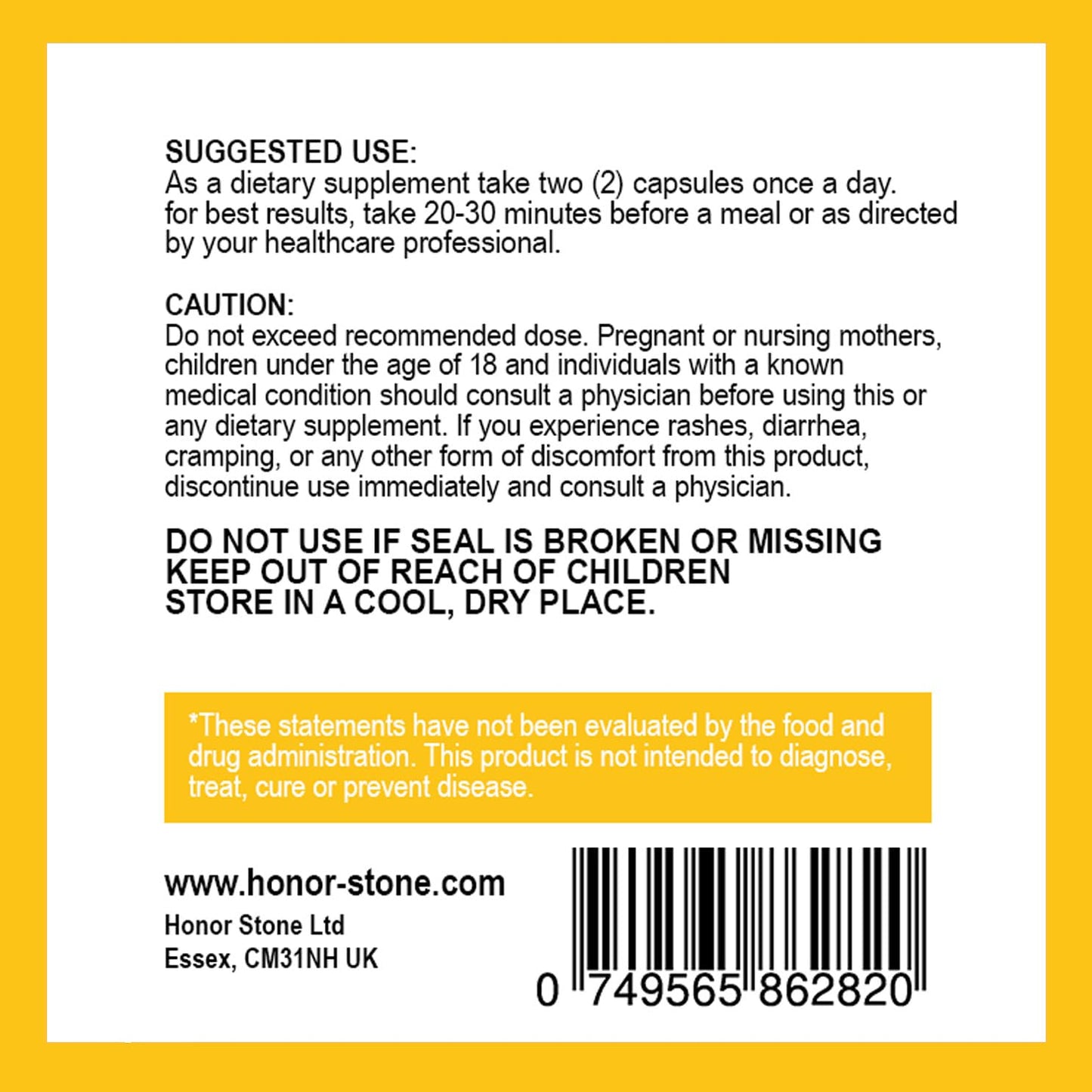 Honor Stone Turmeric Capsules with Ginger and Black Pepper Extract - High Strength - 1950mg - Vegan - Gluten Free - 60 Capsules. Turmeric 95% Curcuminoids 150mg.