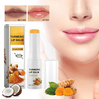 SHEBEEDO Lip Balm, Turmeric Lip Balm,Lip Lightening For Dark Lips,Long Lasting Moisturizing Lip Care Cream, Nourishes Lips, Reduces Chapped Dry Lips, Repairs Cracks,Natural Bright Lip Mask For Women Men