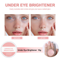 SALROAL Under Eye Brightener,Eye Concealer Instant-Anti Aging Eraser,Colour-Matching Corrector Eye Brightener Highlighter Primer for Dark Circles,Blemish Concealer,Korean Makeup