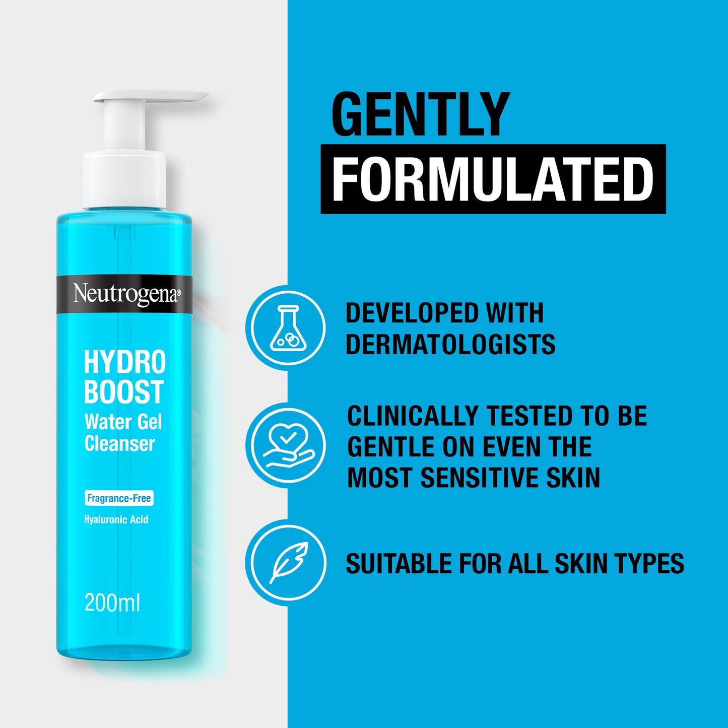 Neutrogena Hydro Boost Fragrance-Free Water Gel Cleanser