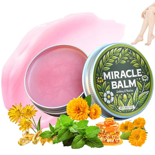 NoraGlaze Miracle Herbal Balm for Legs & Feet - Soothing Foot Cream for Joint Muscle Comfort Deep Moisturizing Balm for Dry Heels Fast-Absorbing, Non-Sticky, Travel-Friendly Skincare