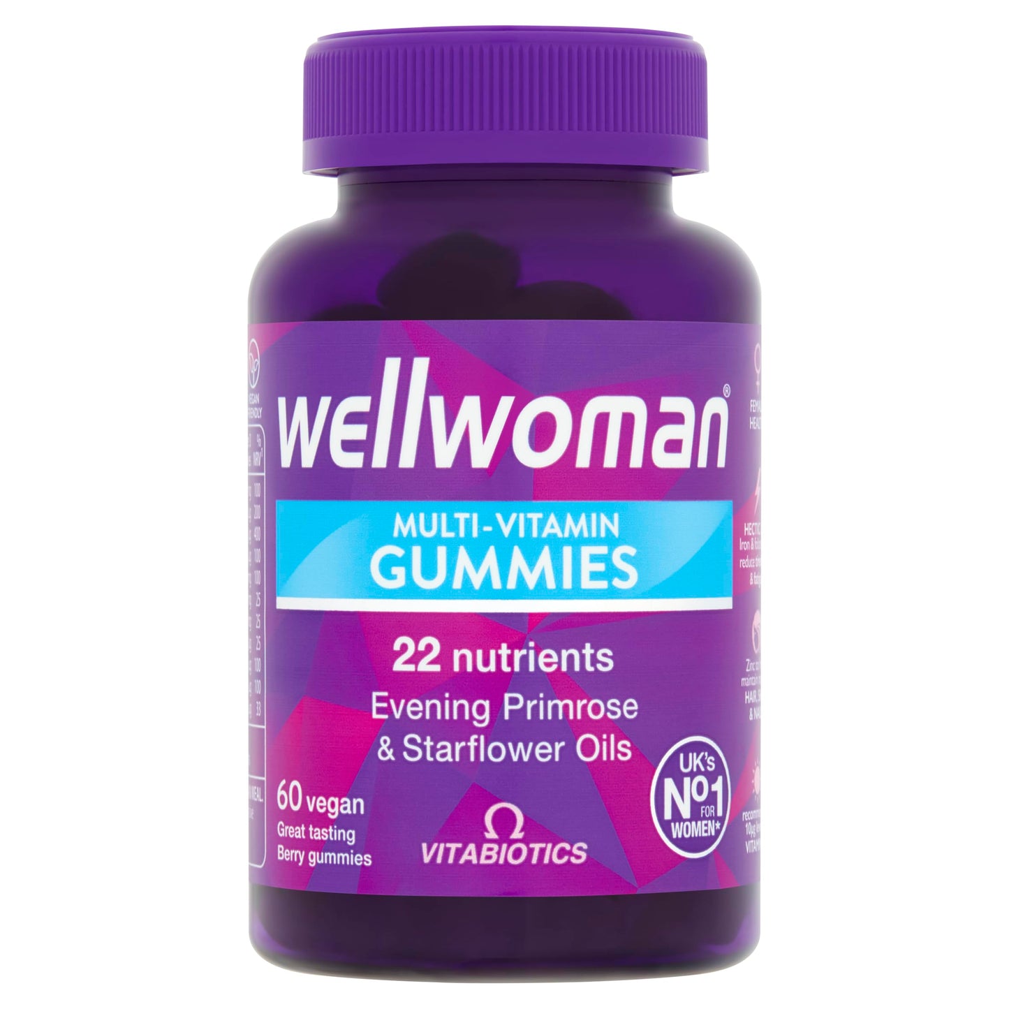 Multivitamin Vegan Gummies for Women, Wellwoman