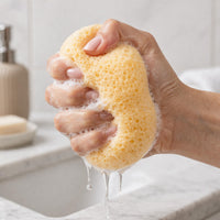 D.A.Y. Republic Extra Large Luxury Bath Sponge, Soft Shower Bathing Gentle Exfoliating Body Scrub, Great for Skin Care (1 Luxury Sponge)