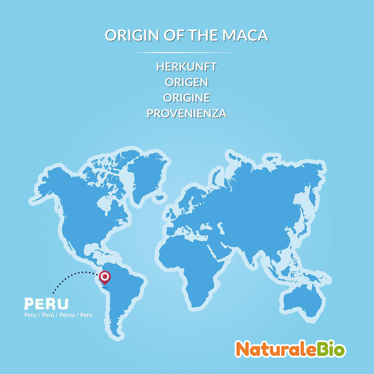 Organic Maca Capsules, 500mg - 180 Capsules. Gelatinised, Natural and Pure, from Organic Peruvian Maca Root. Vegetarian and Vegan Friendly. NaturaleBio