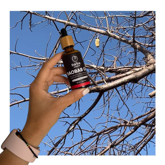 FairTaleGhana FairTale GHANA Baobab Oil 1.69 fl.oz / 50 ml Handcrafted, 100% Natural, Wild Harvested, Unrefined, Cold pressed