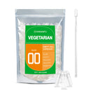 wananfu WANANFU Size 00 Empty Capsules Vegetarian (100 Count) Bundle with Micro Lab Spoon with Powder Tamper, Compatible with Capsule Filling Machine