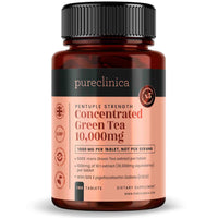 Pureclinica Concentrated Green Tea 10,000mg x 180 Tablets - 6 Months Supply
