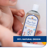 Helan, Linea Bimbi BIO, Baby Shampoo and Body Wash, Baby Wash Gel with Marigold & Chamomile Flower Extracts, Kids Shampoo & Gentle Cleanser with Sweet Almond Protein for Baby Bath, Made in Italy 250ml
