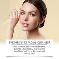 Coloroom Brightening Foaming Cleanser, Turmeric Face Wash With Brush, Gentle Face Cleanser For Women – Improve Facial Flaws, Hydrating Faces Wash For Even Skin Tone
