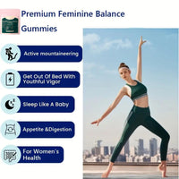 TONISABERY Feminine Balance Gummies,Collagen Gummies for Women,for Women of All Ages (1 Bag)