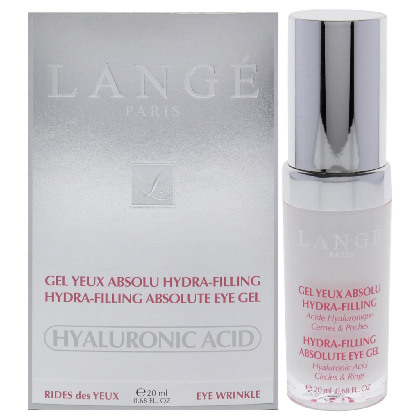 Lange Paris Lange Hydra-Filling Magic Eye Cream - Eye Contour Is Nourished, Regenerated And Soothed - Gives Skin Elasticity And Firmness - Protects Skin Against Harmful Effects - Hyaluronic Acid Formula - 24 ML
