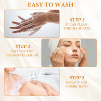 Nadiaen Turmeric Soap Handmade Turmeric Granular Soap Bar for Acne and Dark Spots Turmeric Soap for Face Natural Organic Turmeric Soap for Face & Body Deep Cleaning Moisturizing Erase Fine Lines Firm Pore