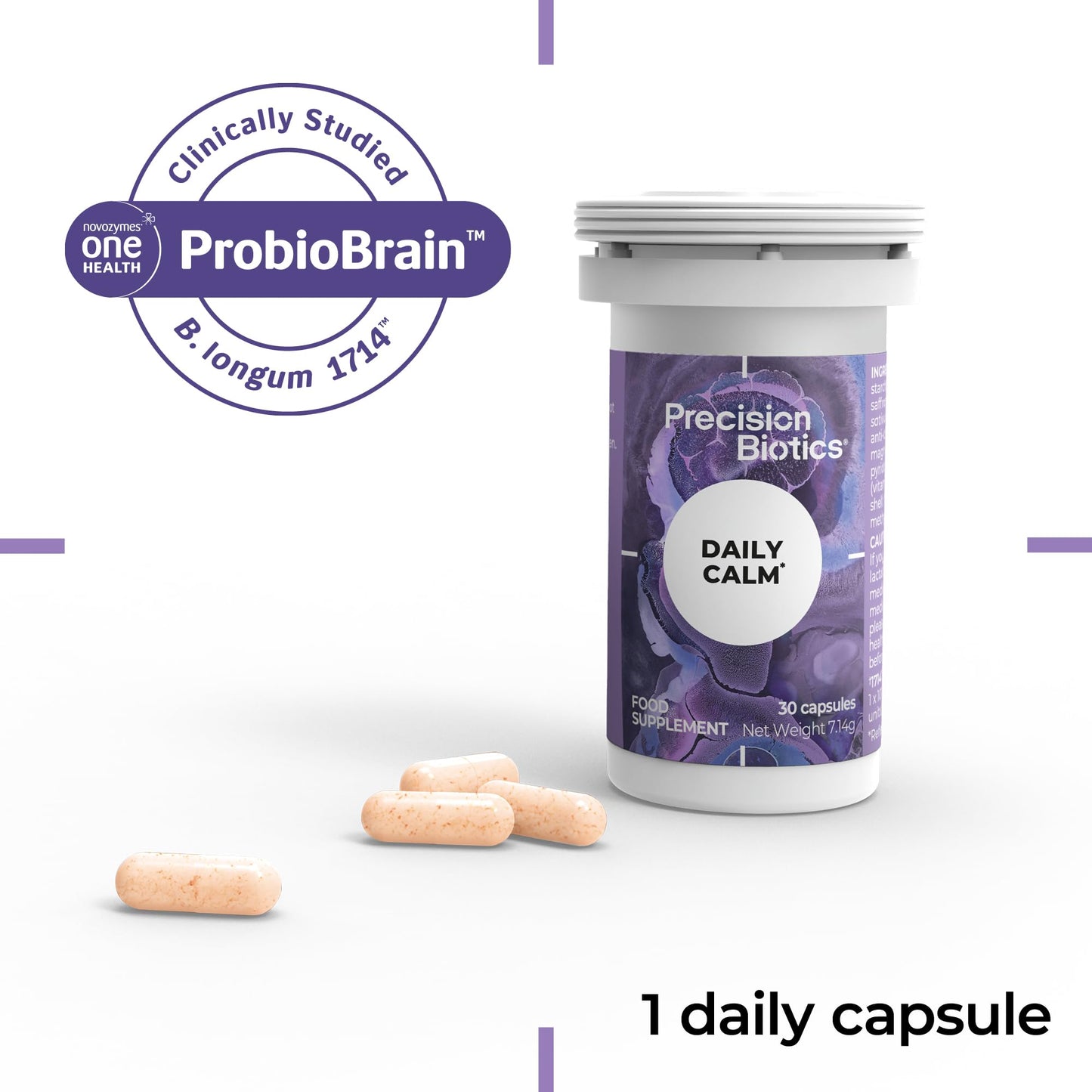 PrecisionBiotics® Daily Calm - Emotional Balance* - 30 Capsules