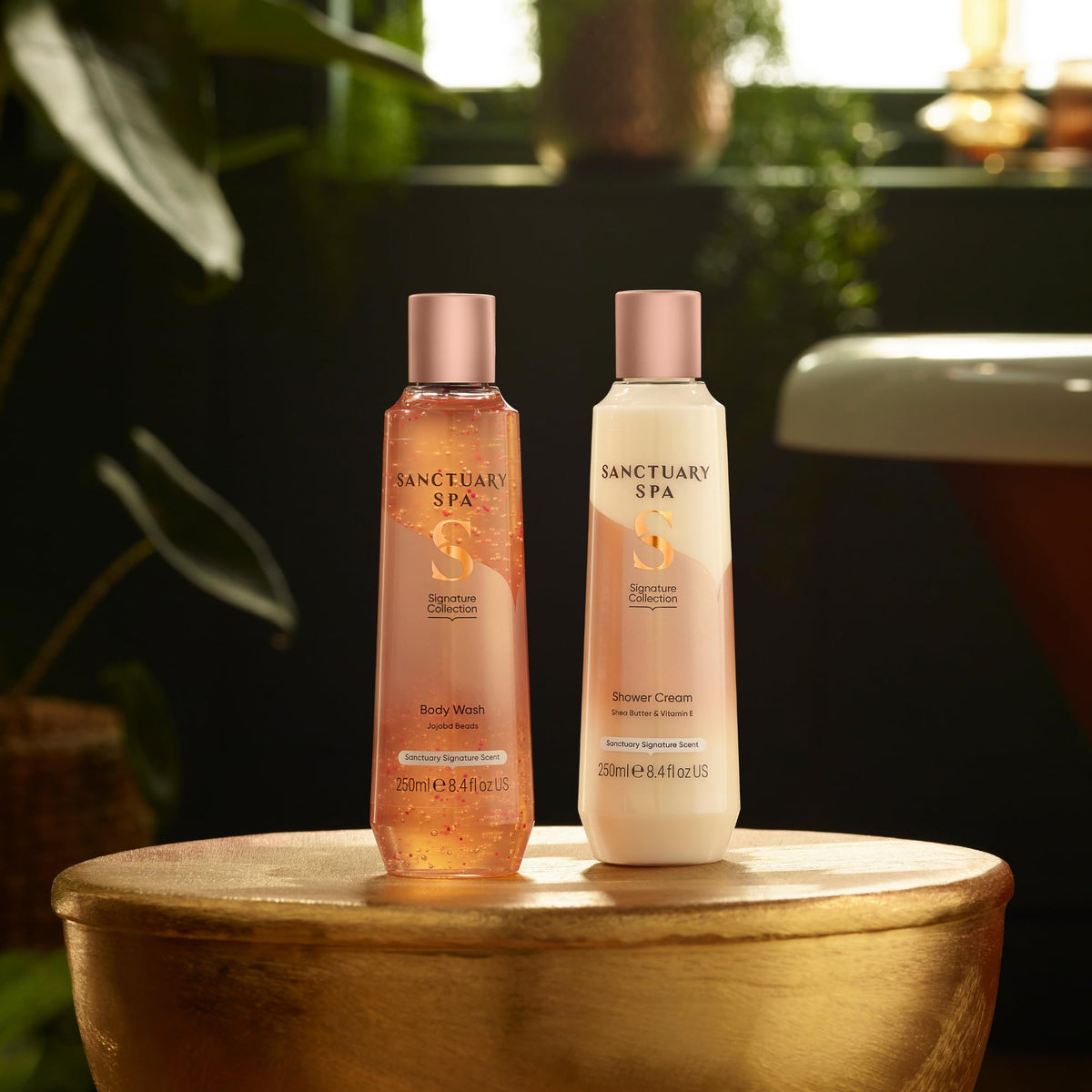 SANCTUARY Sanctuary Spa Shower Gel Women, No Mineral Oil, Cruelty Free, Natural And Vegan Body Wash, 250 Ml