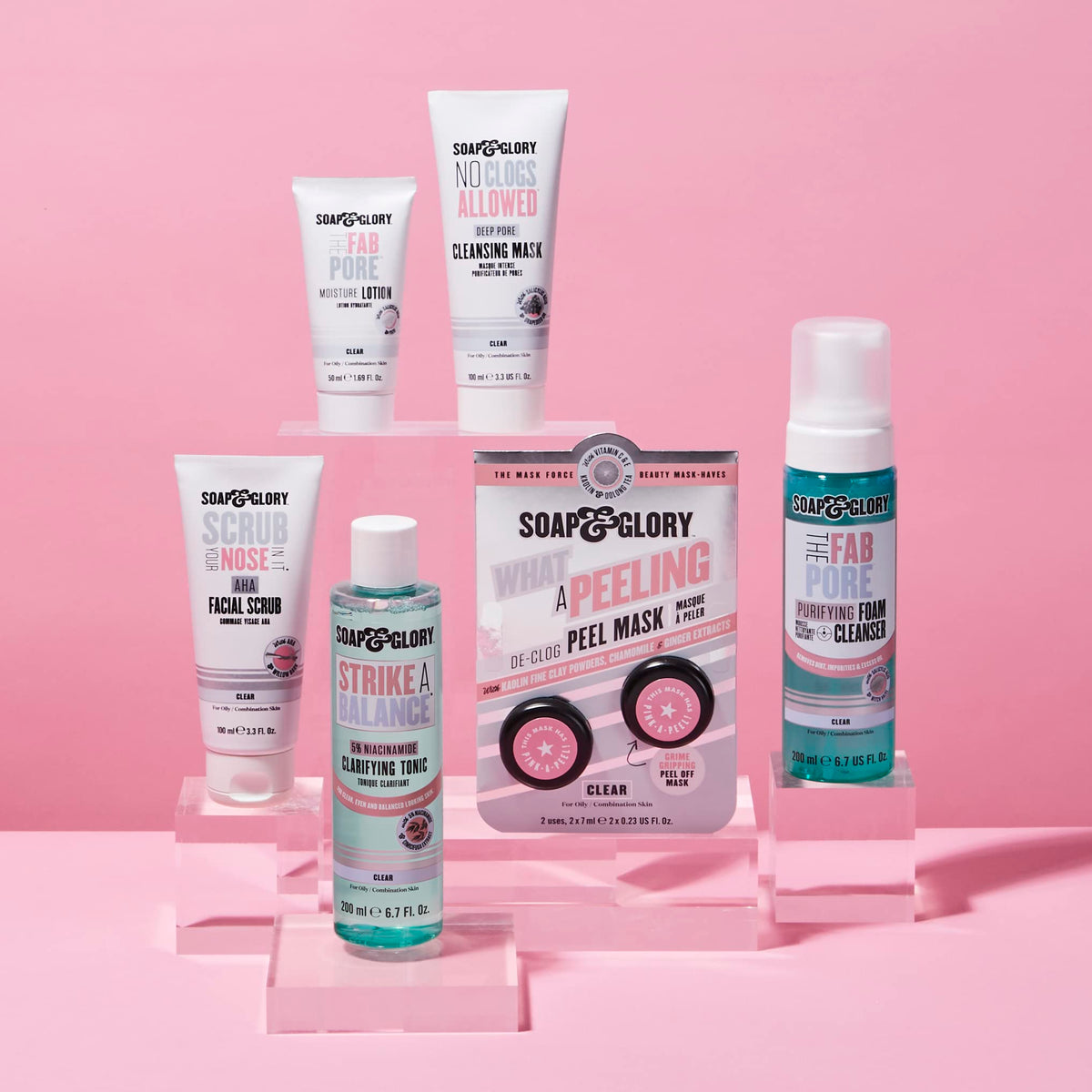 Soap & Glory THE FAB PORE PURIFYING FOAM CLEANSER 200ml