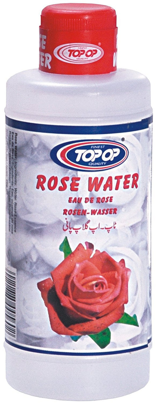 TOPOP 2 X Pure Rose Water 200ml Cooking Food Essance Flavour Skin Face Beauty