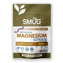 Magnesium Citrate 600mg – 180mg Elemental Magnesium – 90 Vegan Capsules – Daily Supplement – Made in Britain – SMUG Supplements