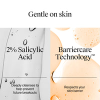 Neutrogena Clear & Defend Face Wash (1x 200ml), Oil-Free Facial Cleanser for Spot-Prone Skin, Facial Wash with Purifying 2% Salicylic Acid to Help Prevent Breakouts for Smoother, Clearer Skin