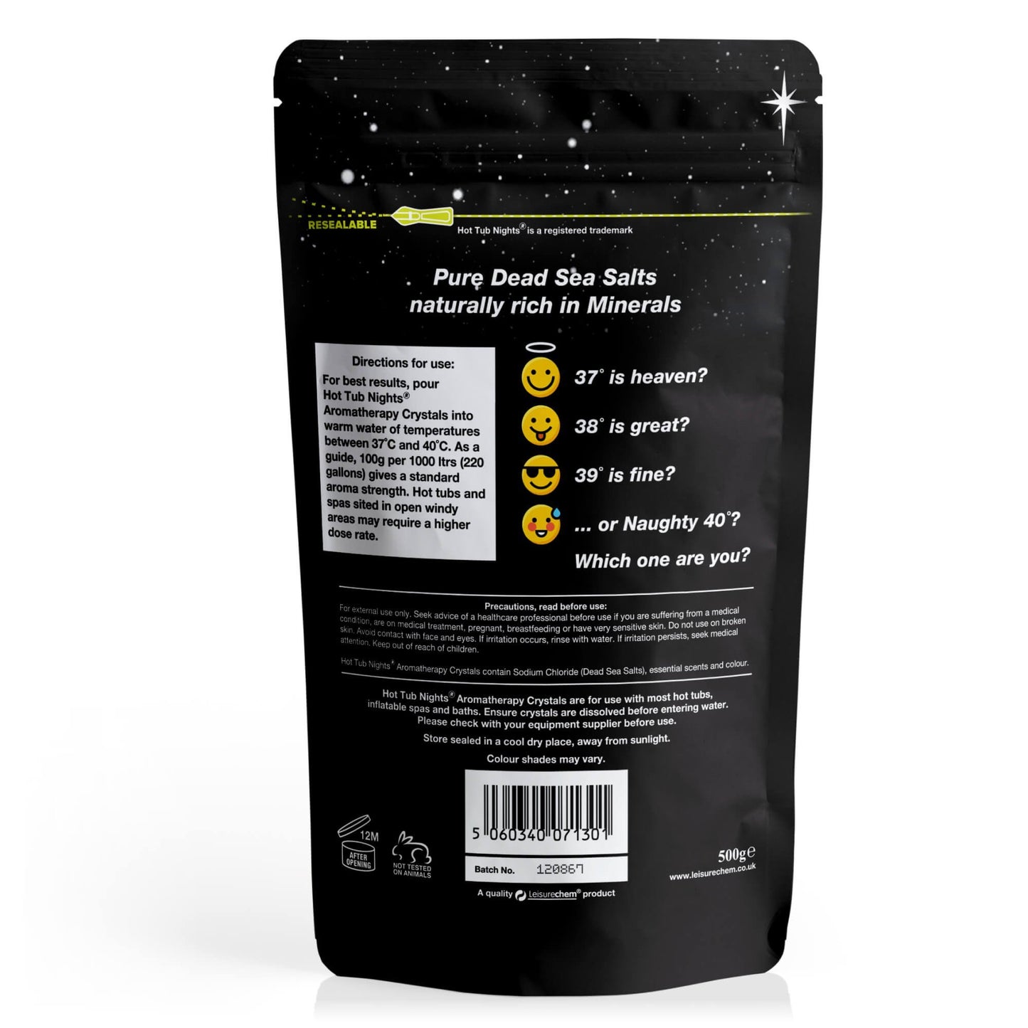 Hot Tub Nights (Sensual) Aromatherapy Crystals Vegan (500g)